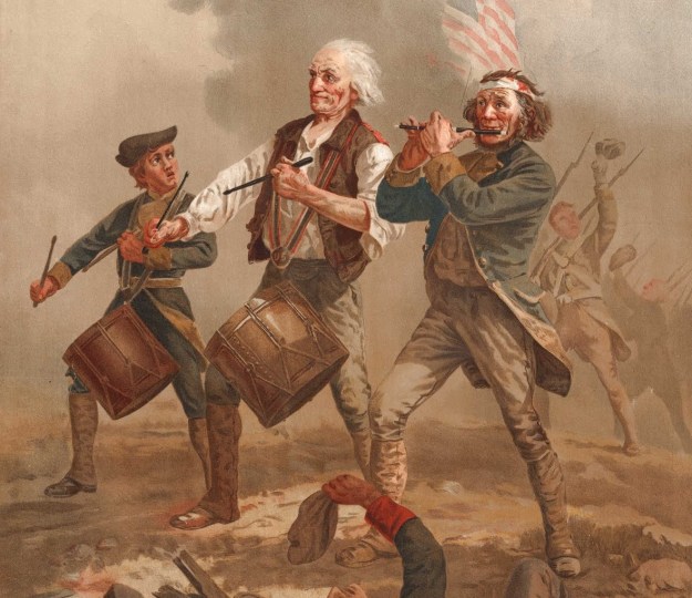 American Patriots Marching